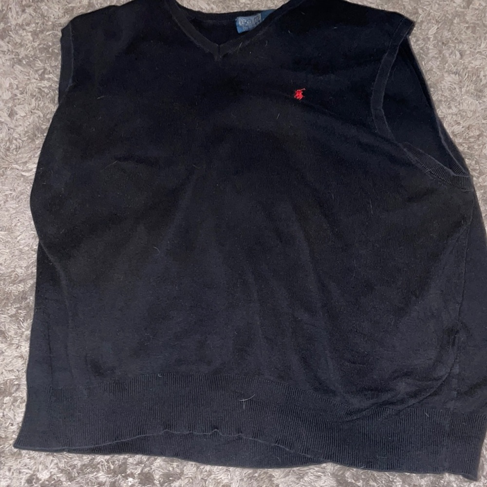Mens polo sweater vest